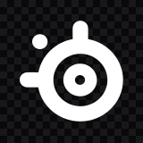 ikon SteelSeries putih SVG