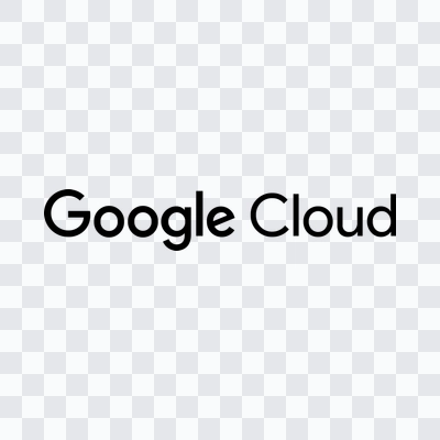 Google Cloud wordmark png black download