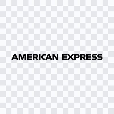 wordmark American Express hitam PNG