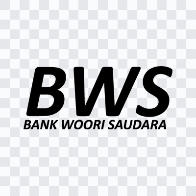 Bank Woori Saudara wordmark png black download