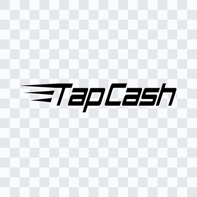 TapCash black logo SVG
