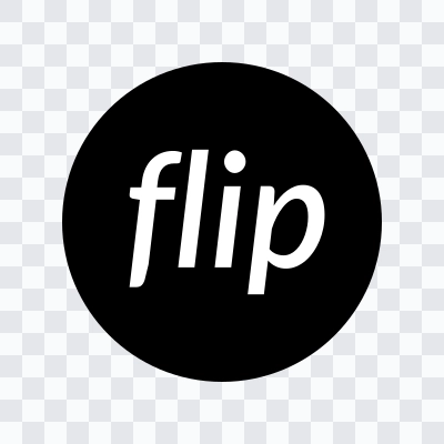 Flip logo svg black download