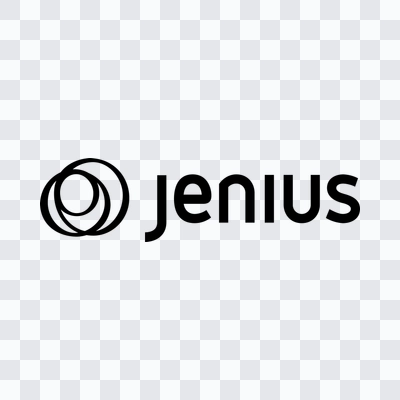 Jenius black logo in PNG format