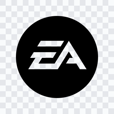 Electronic Arts (EA) black icon in SVG format