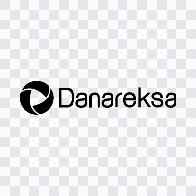 Danareksa black logo in PNG format
