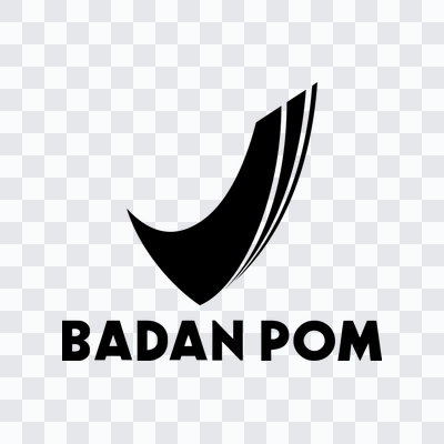 BPOM black logo in PNG format