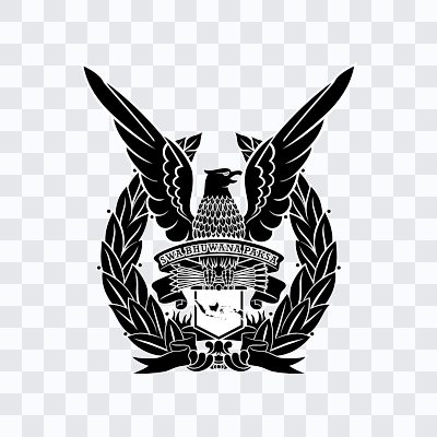 Indonesian Air Force logo svg black download