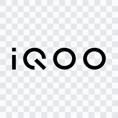 iQOO black logo SVG