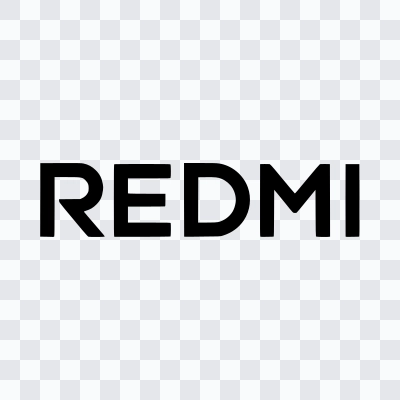 Redmi black logo SVG
