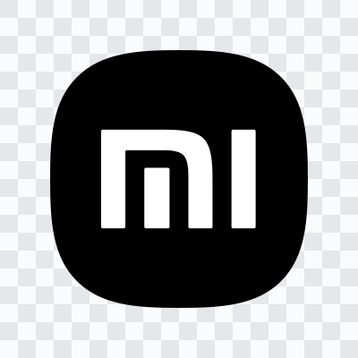 Xiaomi black icon SVG
