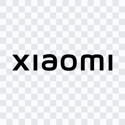 Xiaomi black wordmark SVG