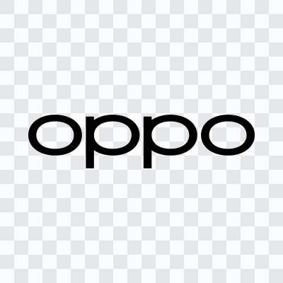 OPPO black logo SVG