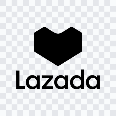 Lazada black logo in PNG format