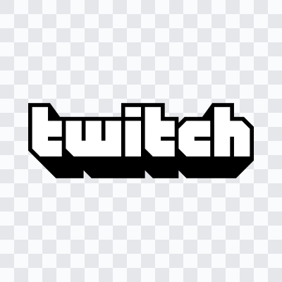 Twitch logo svg black download