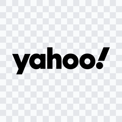 Yahoo black logo SVG
