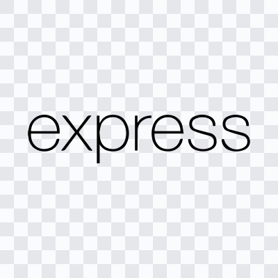 ExpressJS black logo SVG