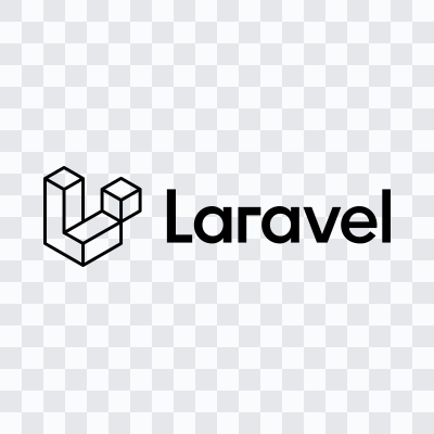 Laravel black logo SVG