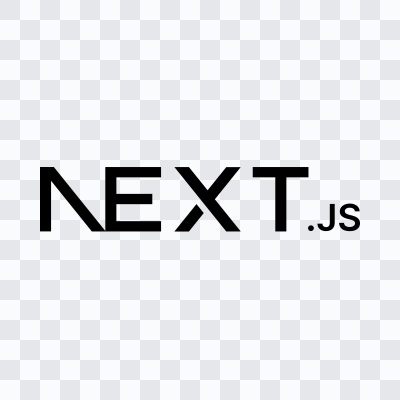 Next.js black logo SVG