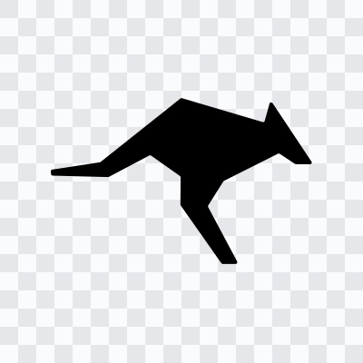 Roo Code black icon SVG