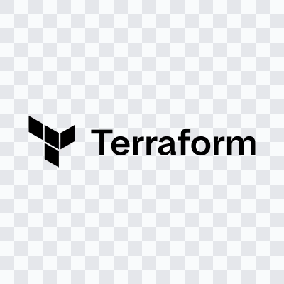 logo Terraform hitam SVG