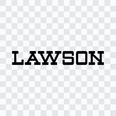 logo Lawson hitam SVG