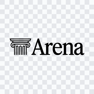 Arena AI black logo SVG