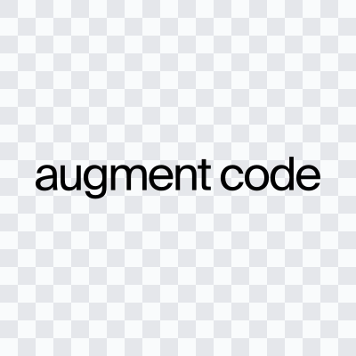 Augment Code black wordmark SVG