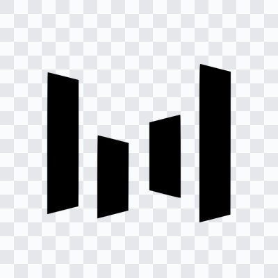 Logo ByteDance hitam format PNG