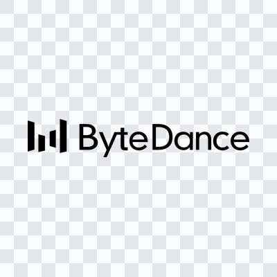 Logo ByteDance hitam format PNG