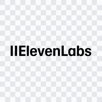 ElevenLabs logo svg black download