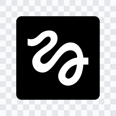 Higgsfield AI black logo in SVG format