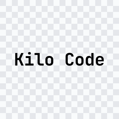 Kilo Code black logo in SVG format