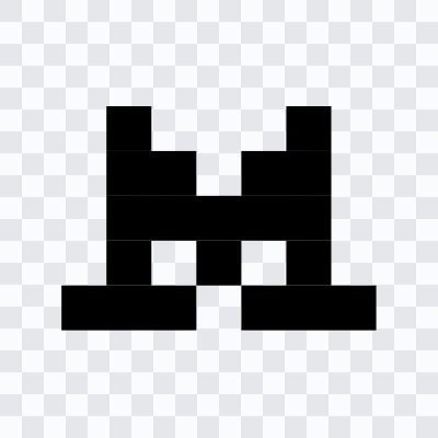 Mistral AI black logo SVG