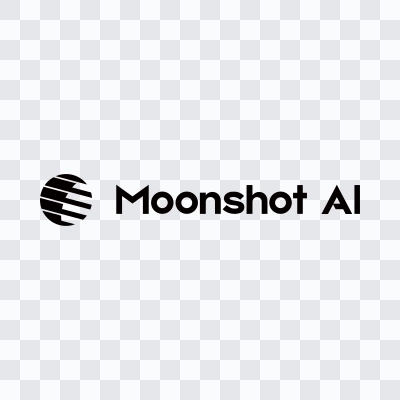 Moonshot AI black logo SVG