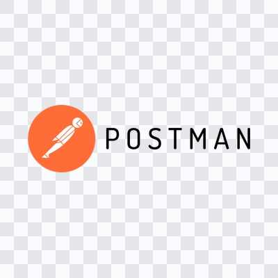 Logo Postman hitam format PNG