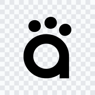 QwenPaw black icon in PNG format