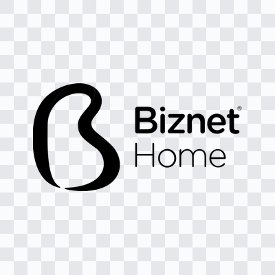 Biznet black logo PNG