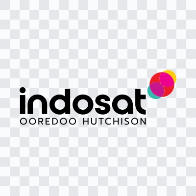 Logo Indosat Ooredoo Hutchison hitam format SVG
