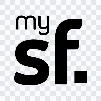Smartfren black icon PNG