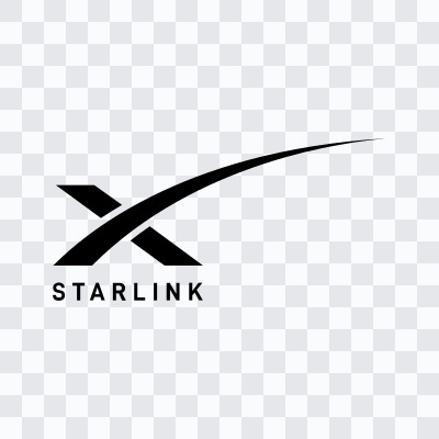 logo Starlink hitam SVG