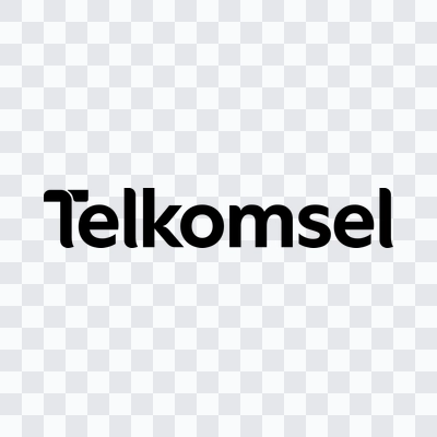 Logo Telkomsel hitam format PNG