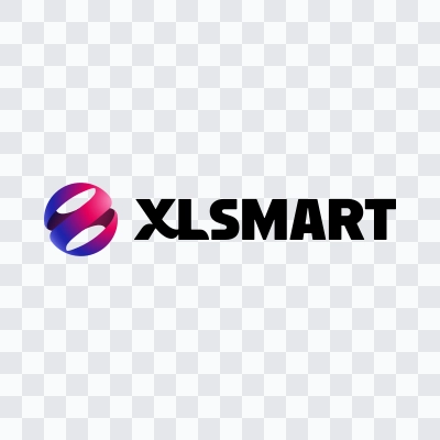 XLSMART black logo SVG
