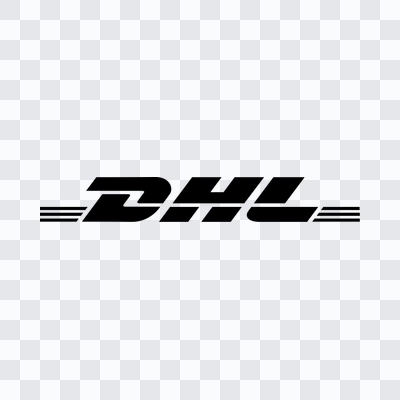 DHL black logo PNG