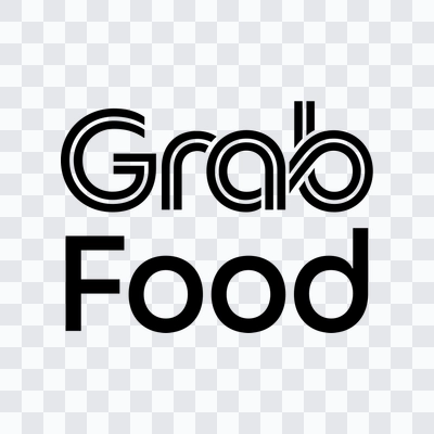 GrabFood black logo in PNG format