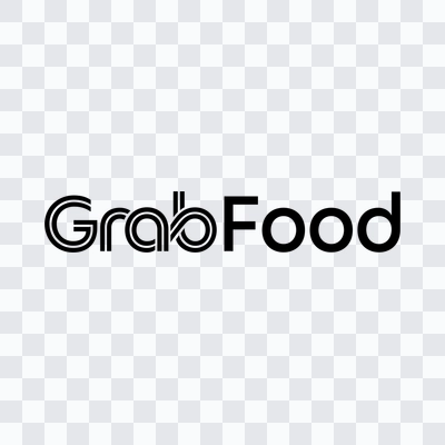 GrabFood black logo in PNG format