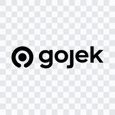 Logo Gojek hitam format PNG