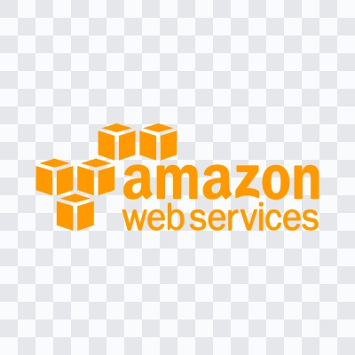 AWS logo svg dark download