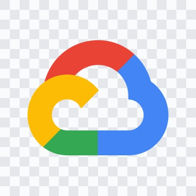 Google Cloud icon svg dark download