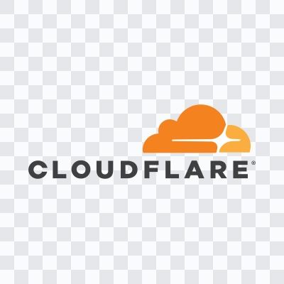 Cloudflare colored logo SVG