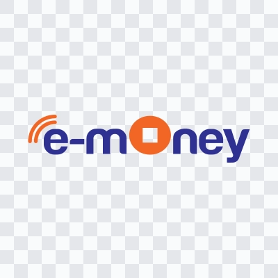 Mandiri e-money colored logo SVG